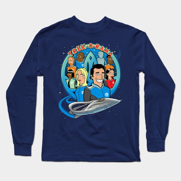 Trek-O-Rama - nerdy Orvillian Shirt Long Sleeve T-Shirt by kgullholmen